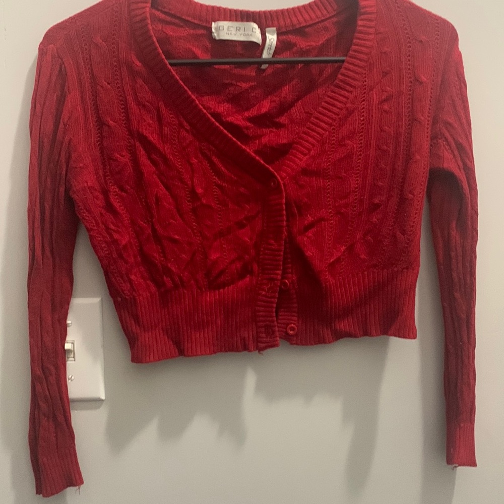 Crop sweater
